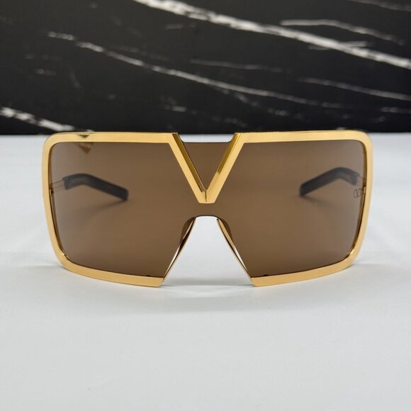 NEW VALENTINO V-ROMASK VLS-120B BROWN TITANIUM UNISEX VALENTINO SUNGLASSES main image 13